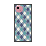 プレミアムスクエアケース with SnapMag［ Argyle - Blue ］