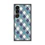 プレミアムスクエアケース with SnapMag［ Argyle - Blue ］