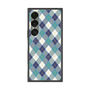 プレミアムスクエアケース with SnapMag［ Argyle - Blue ］