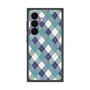 プレミアムスクエアケース with SnapMag［ Argyle - Blue ］