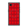 プレミアムスクエアケース with SnapMag［ Argyle - Red ］