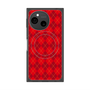 プレミアムスクエアケース with SnapMag［ Argyle - Red ］