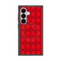 プレミアムスクエアケース with SnapMag［ Argyle - Red ］