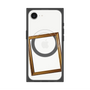 プレミアムスクエアケース with SnapMag［ Photo Frame - White ］