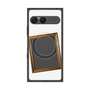 プレミアムスクエアケース with SnapMag［ Photo Frame - White ］