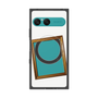 プレミアムスクエアケース with SnapMag［ Photo Frame - White ］