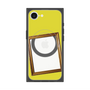 プレミアムスクエアケース with SnapMag［ Photo Frame - Yellow ］