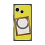 プレミアムスクエアケース with SnapMag［ Photo Frame - Yellow ］