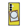 プレミアムスクエアケース with SnapMag［ Photo Frame - Yellow ］
