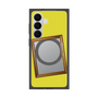 プレミアムスクエアケース with SnapMag［ Photo Frame - Yellow ］