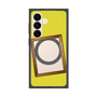 プレミアムスクエアケース with SnapMag［ Photo Frame - Yellow ］
