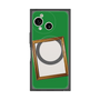 プレミアムスクエアケース with SnapMag［ Photo Frame - Green ］