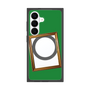 プレミアムスクエアケース with SnapMag［ Photo Frame - Green ］