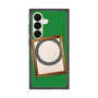 プレミアムスクエアケース with SnapMag［ Photo Frame - Green ］