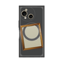 プレミアムスクエアケース with SnapMag［ Photo Frame - Gray ］