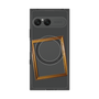 プレミアムスクエアケース with SnapMag［ Photo Frame - Gray ］