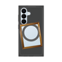 プレミアムスクエアケース with SnapMag［ Photo Frame - Gray ］