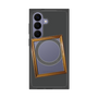 プレミアムスクエアケース with SnapMag［ Photo Frame - Gray ］
