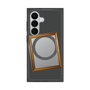 プレミアムスクエアケース with SnapMag［ Photo Frame - Gray ］