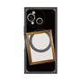 プレミアムスクエアケース with SnapMag［ Photo Frame - Black ］