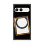 プレミアムスクエアケース with SnapMag［ Photo Frame - Black ］