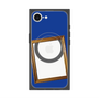 プレミアムスクエアケース with SnapMag［ Photo Frame - Blue ］