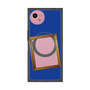 プレミアムスクエアケース with SnapMag［ Photo Frame - Blue ］