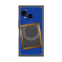 プレミアムスクエアケース with SnapMag［ Photo Frame - Blue ］