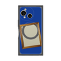 プレミアムスクエアケース with SnapMag［ Photo Frame - Blue ］