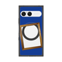 プレミアムスクエアケース with SnapMag［ Photo Frame - Blue ］
