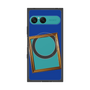 プレミアムスクエアケース with SnapMag［ Photo Frame - Blue ］