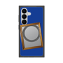 プレミアムスクエアケース with SnapMag［ Photo Frame - Blue ］