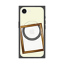 プレミアムスクエアケース with SnapMag［ Photo Frame - Ivory ］