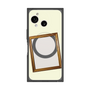 プレミアムスクエアケース with SnapMag［ Photo Frame - Ivory ］