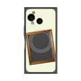 プレミアムスクエアケース with SnapMag［ Photo Frame - Ivory ］