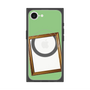 プレミアムスクエアケース with SnapMag［ Photo Frame - Light Green ］