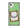 プレミアムスクエアケース with SnapMag［ Photo Frame - Light Green ］