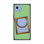 プレミアムスクエアケース with SnapMag［ Photo Frame - Light Green ］