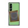 プレミアムスクエアケース with SnapMag［ Photo Frame - Light Green ］