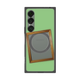 プレミアムスクエアケース with SnapMag［ Photo Frame - Light Green ］
