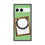 プレミアムスクエアケース with SnapMag［ Photo Frame - Light Green ］