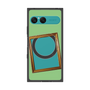 プレミアムスクエアケース with SnapMag［ Photo Frame - Light Green ］