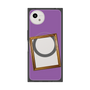 プレミアムスクエアケース with SnapMag［ Photo Frame - Purple ］