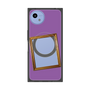 プレミアムスクエアケース with SnapMag［ Photo Frame - Purple ］