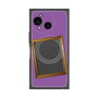 プレミアムスクエアケース with SnapMag［ Photo Frame - Purple ］