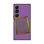 プレミアムスクエアケース with SnapMag［ Photo Frame - Purple ］