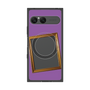 プレミアムスクエアケース with SnapMag［ Photo Frame - Purple ］