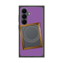 プレミアムスクエアケース with SnapMag［ Photo Frame - Purple ］