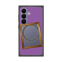 プレミアムスクエアケース with SnapMag［ Photo Frame - Purple ］