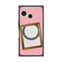 プレミアムスクエアケース with SnapMag［ Photo Frame - Pink ］
